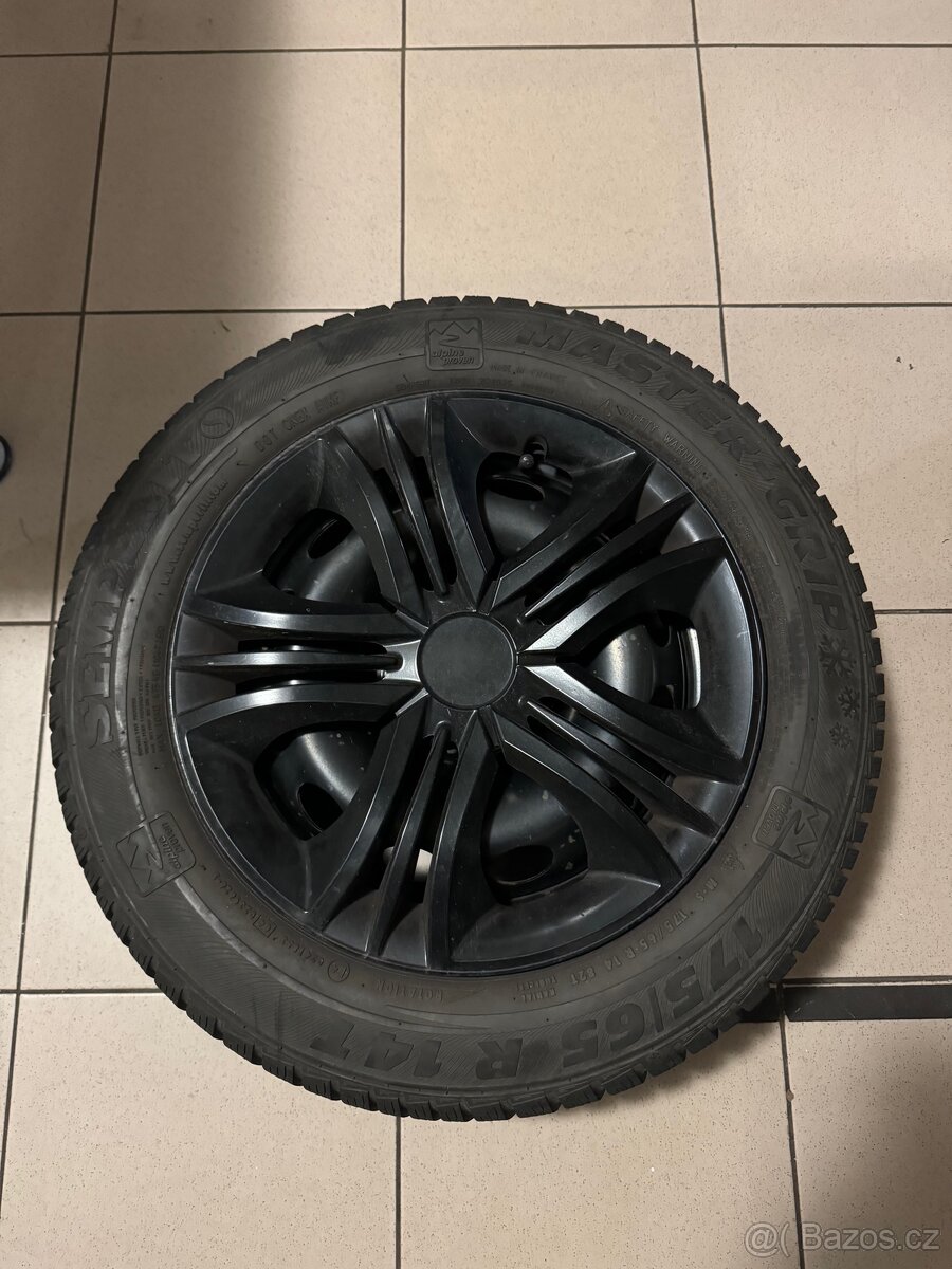 Zimní sada kol Fiat 500
