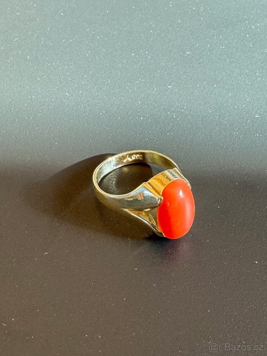 dámský prsten zlato 14 karátů,585/1000