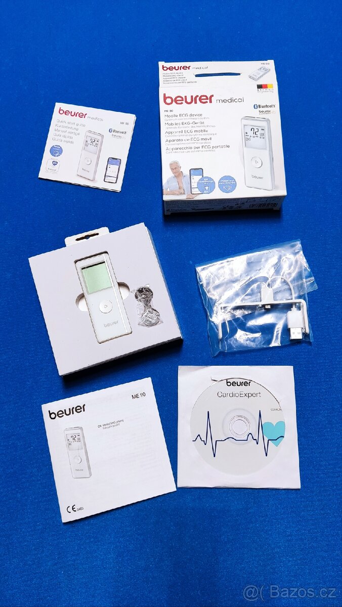 beurer ME 90 - Přenosný měřič EKG