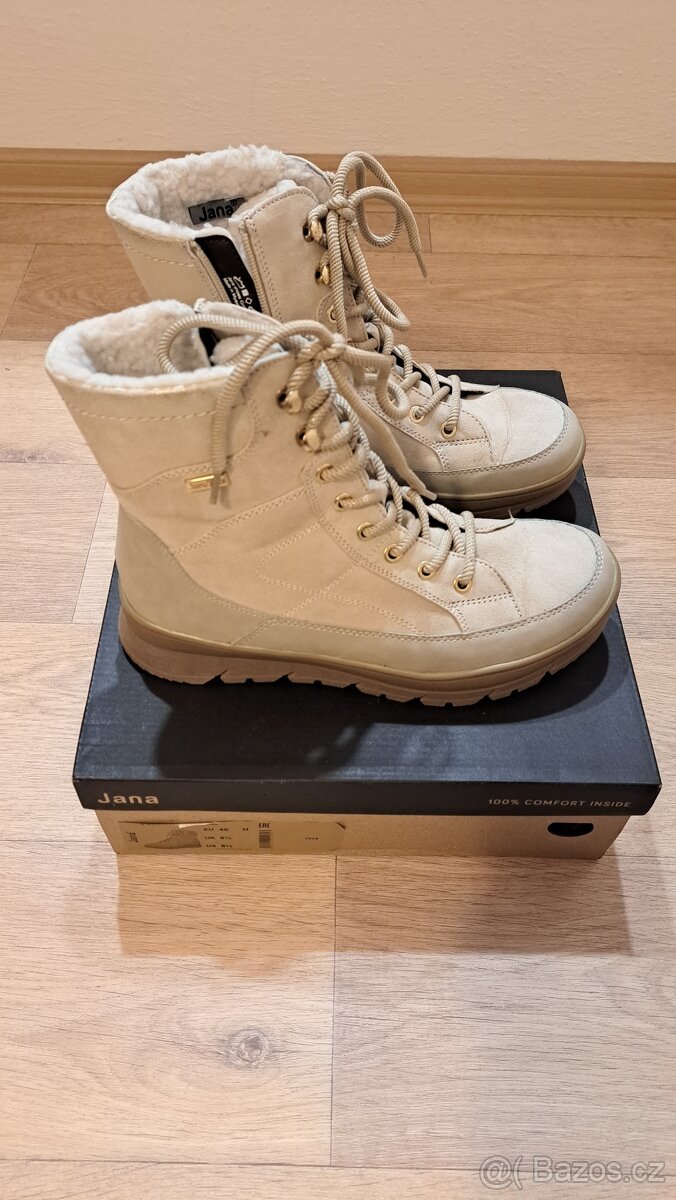 Dámské zimní boty vel. 40 zn. Jana