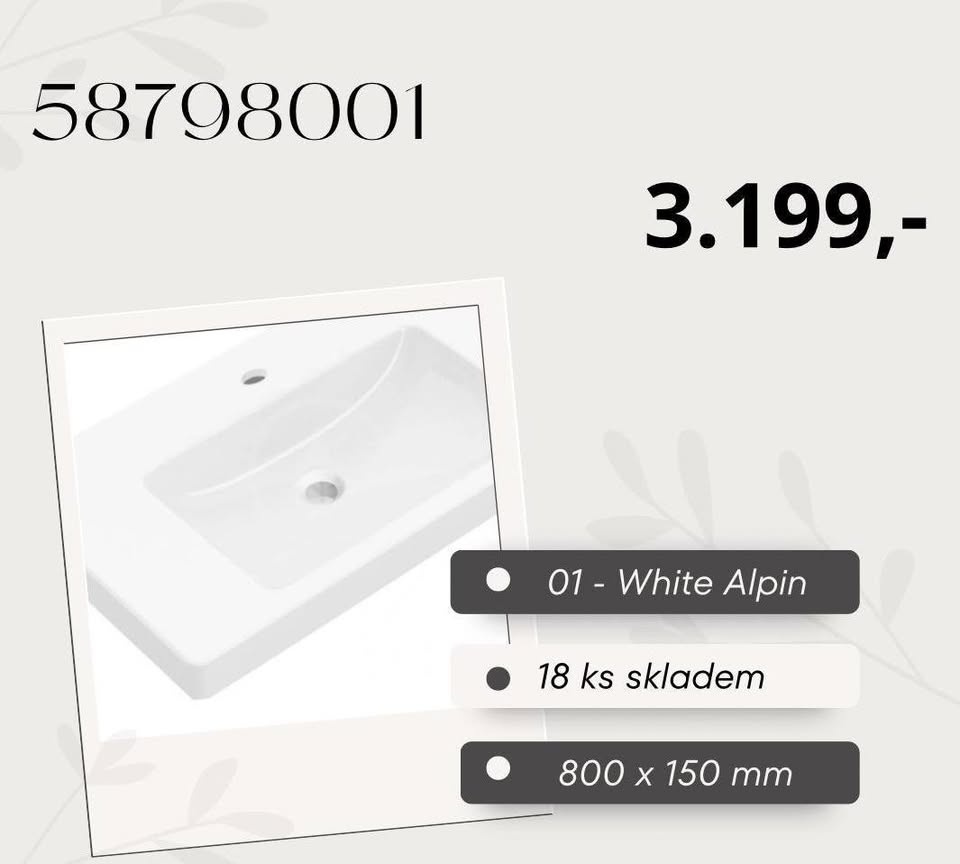 Villeroy & Boch výprodej — luxusní sanitární keramika