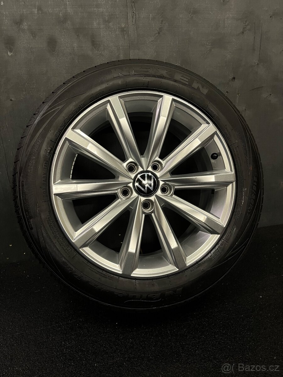 Originál alu 5x112 Passat 215/55/17 “London”