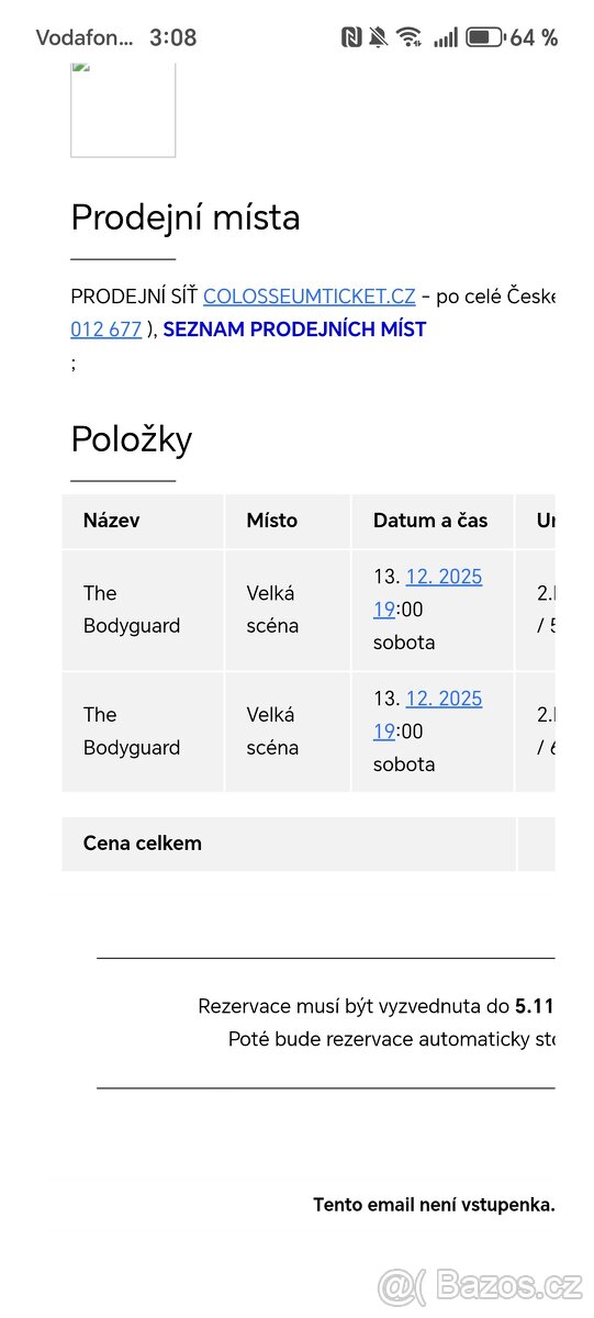 Muzikál the bodyguard
