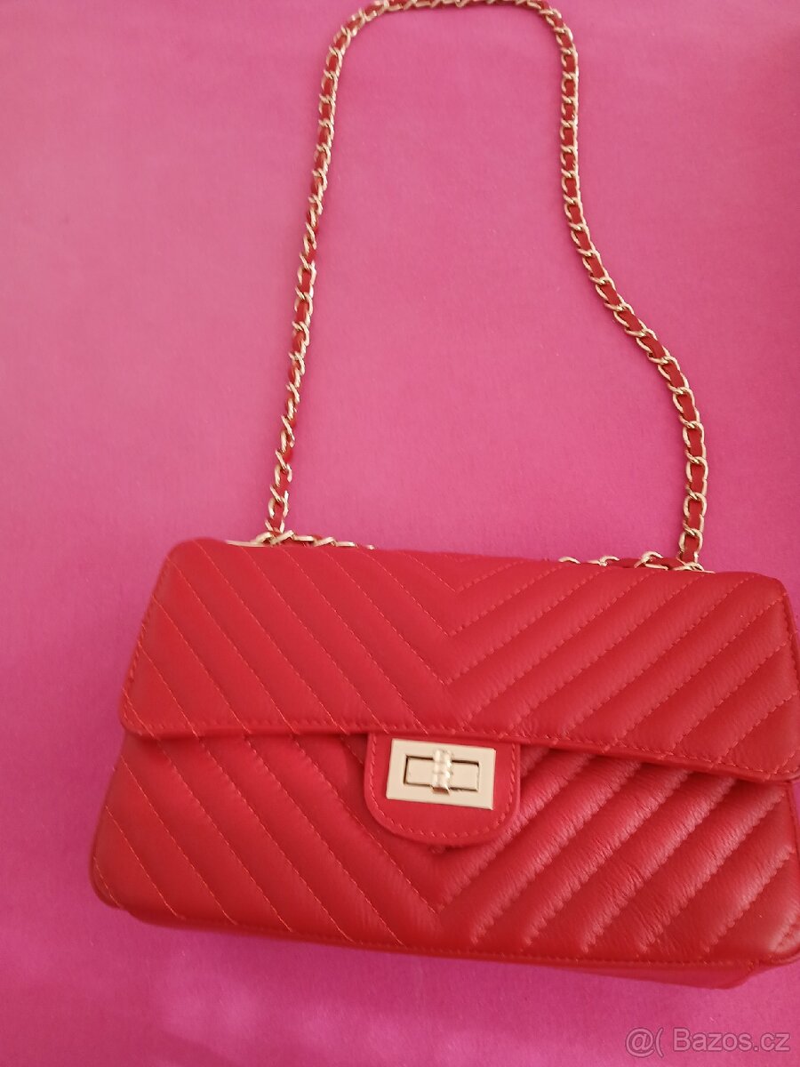 Italská kožená kabelka zn.Renata Corsi