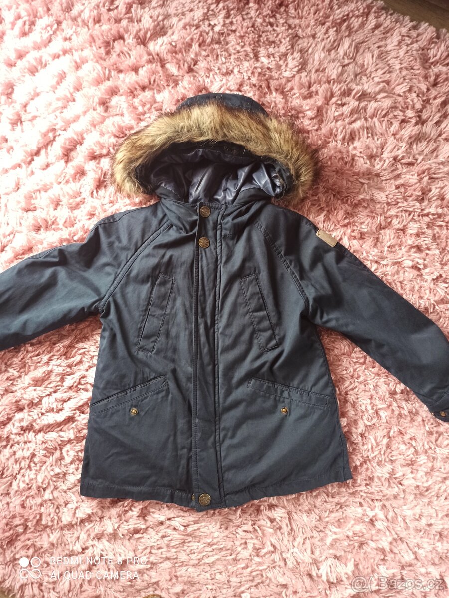 Zimní bunda chlapecká vel. 122