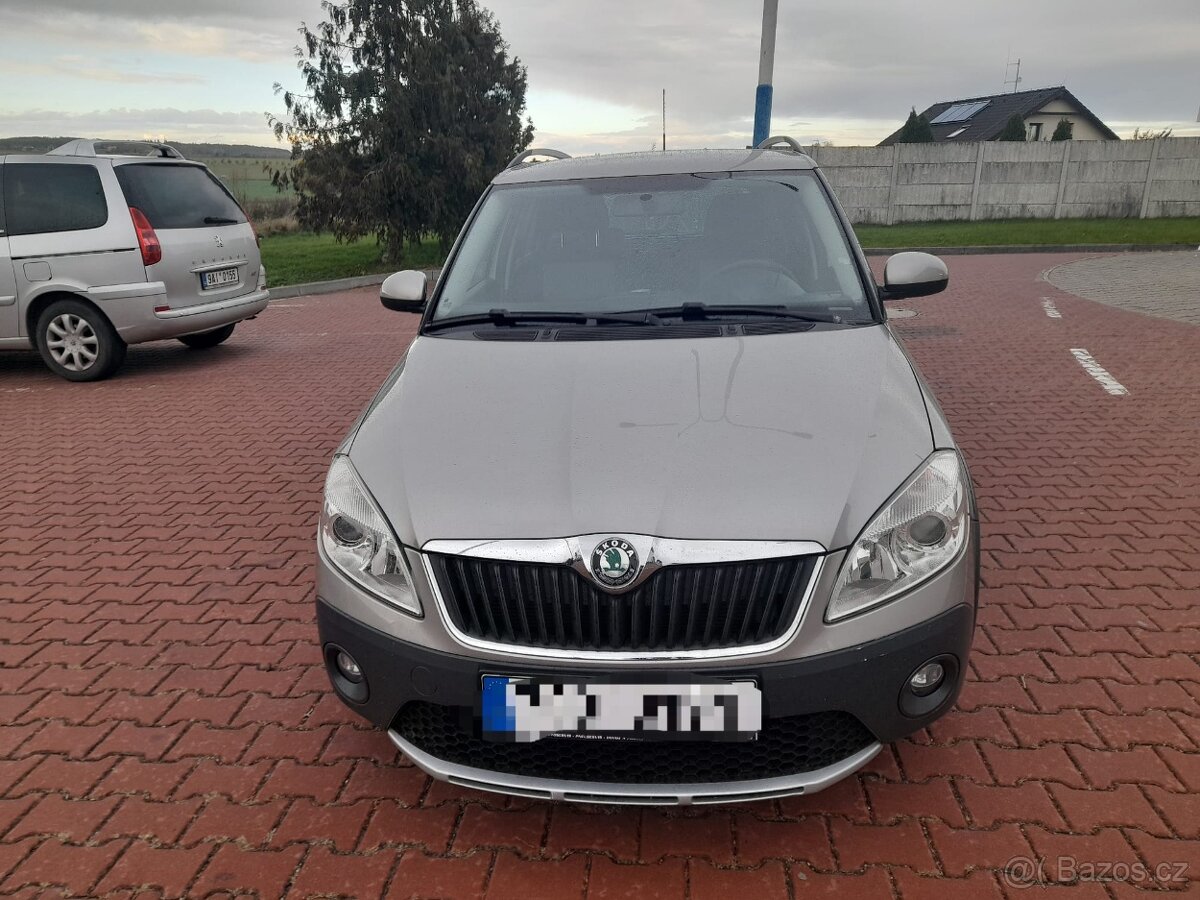 Škoda Fabia 2 combi 16 TDI 77 KW Scout r. 2011