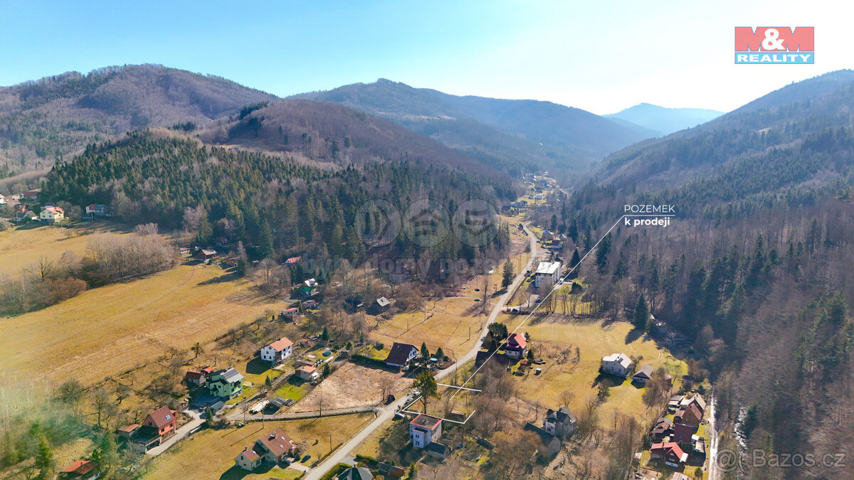Prodej pozemku k bydlení, 1063 m², Nýdek