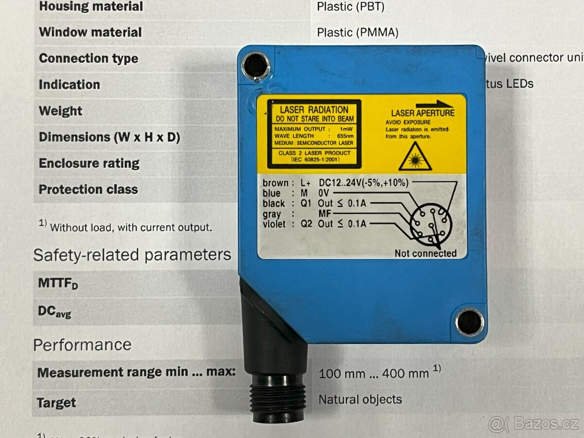 Sick OD2-P250W150C0