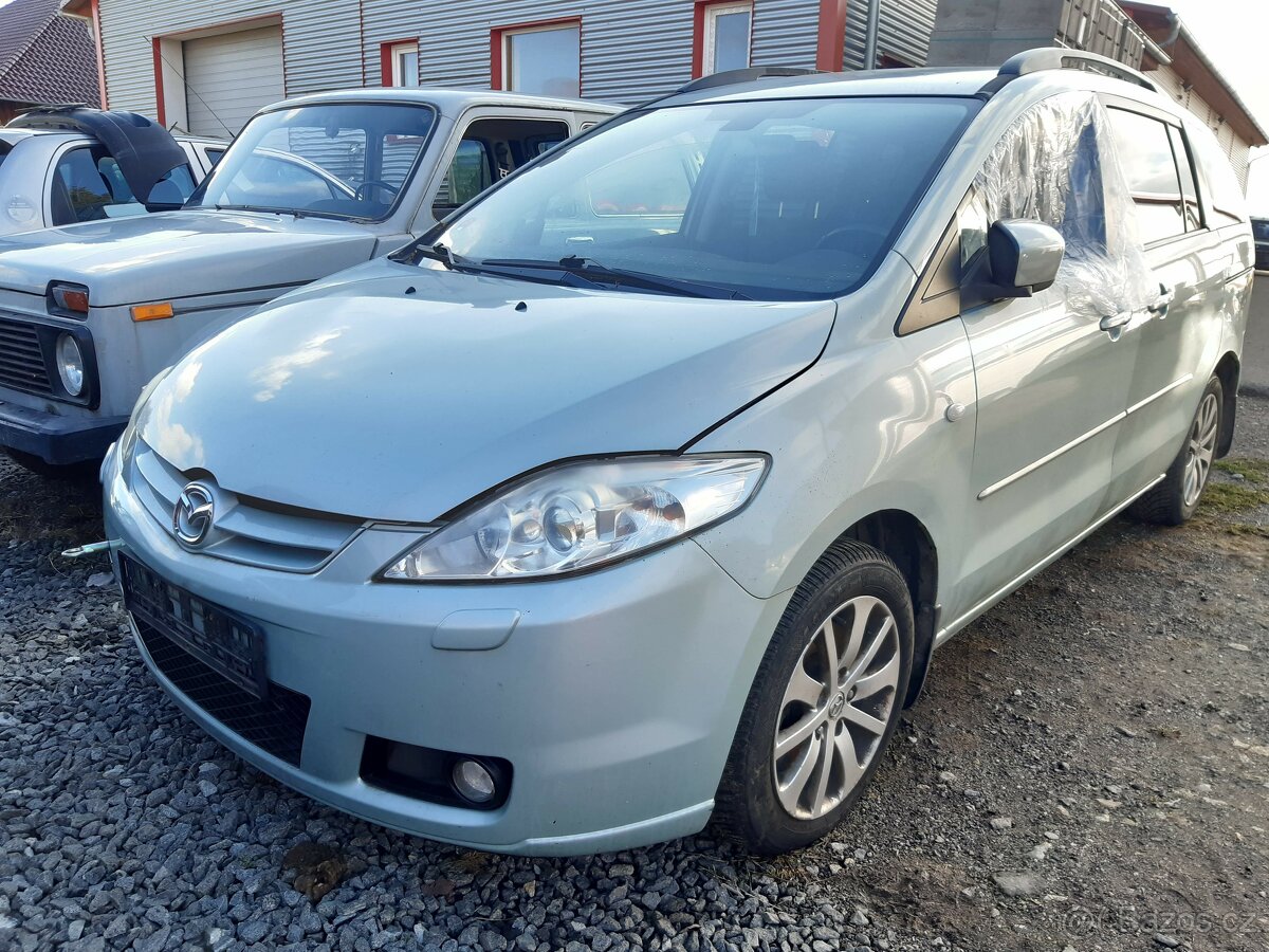Mazda 5 2006 MPV 2,0CD 81/105kW 7 MIST - dily z vozu