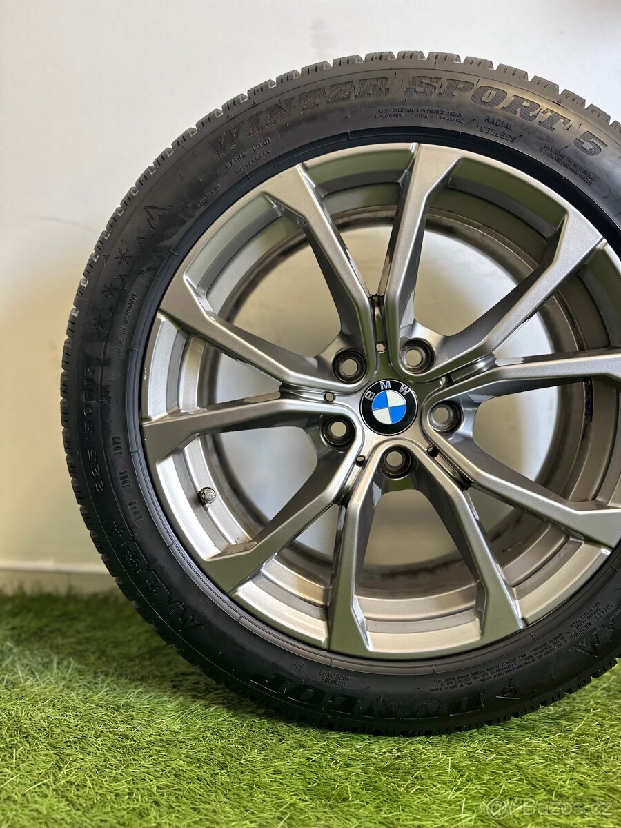 Alu kola 5x112 r17 se zimním pneu (bmw2)