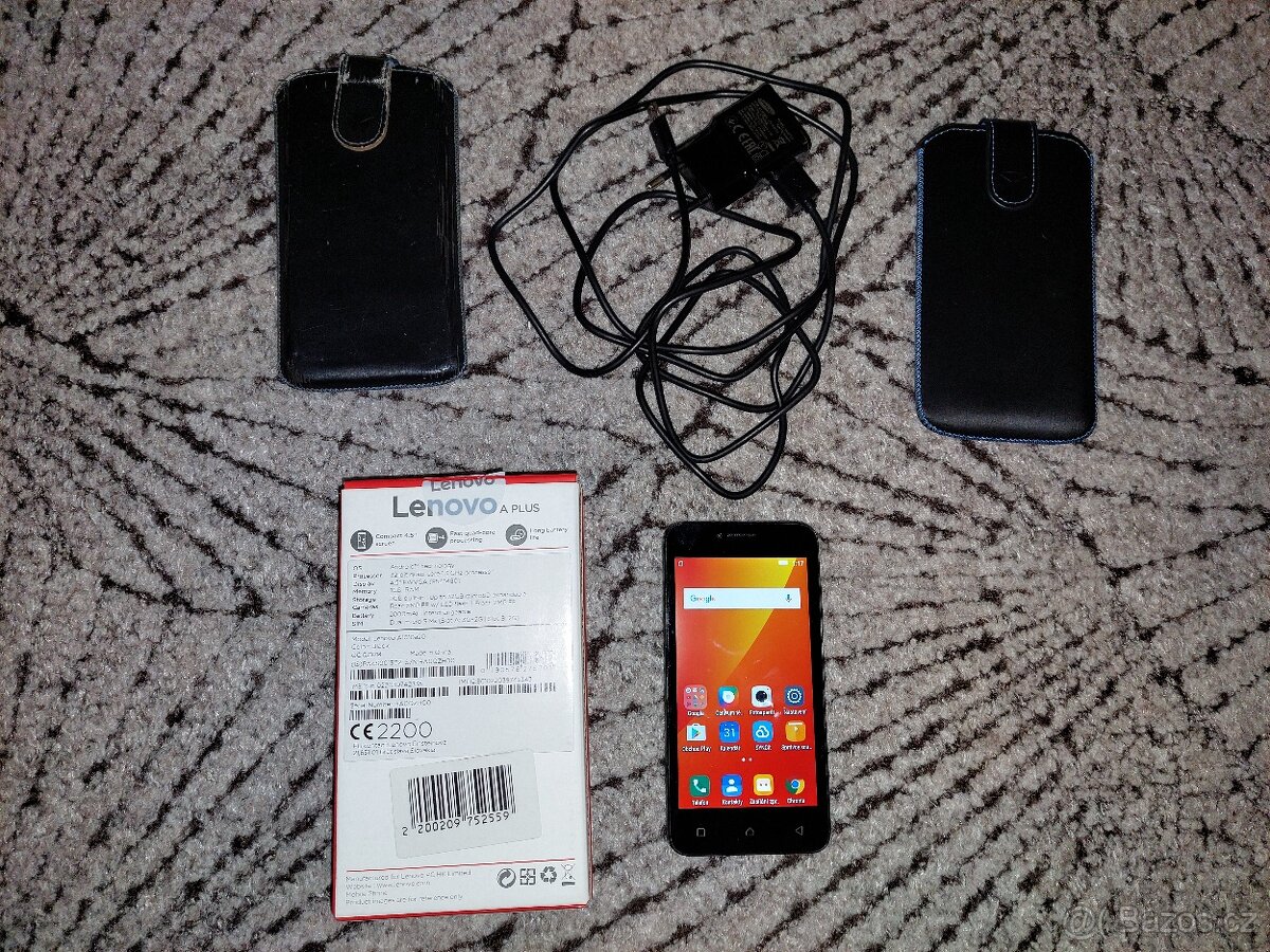 Mobilní telefon Lenovo A1010a20 black DUAL SIM Android