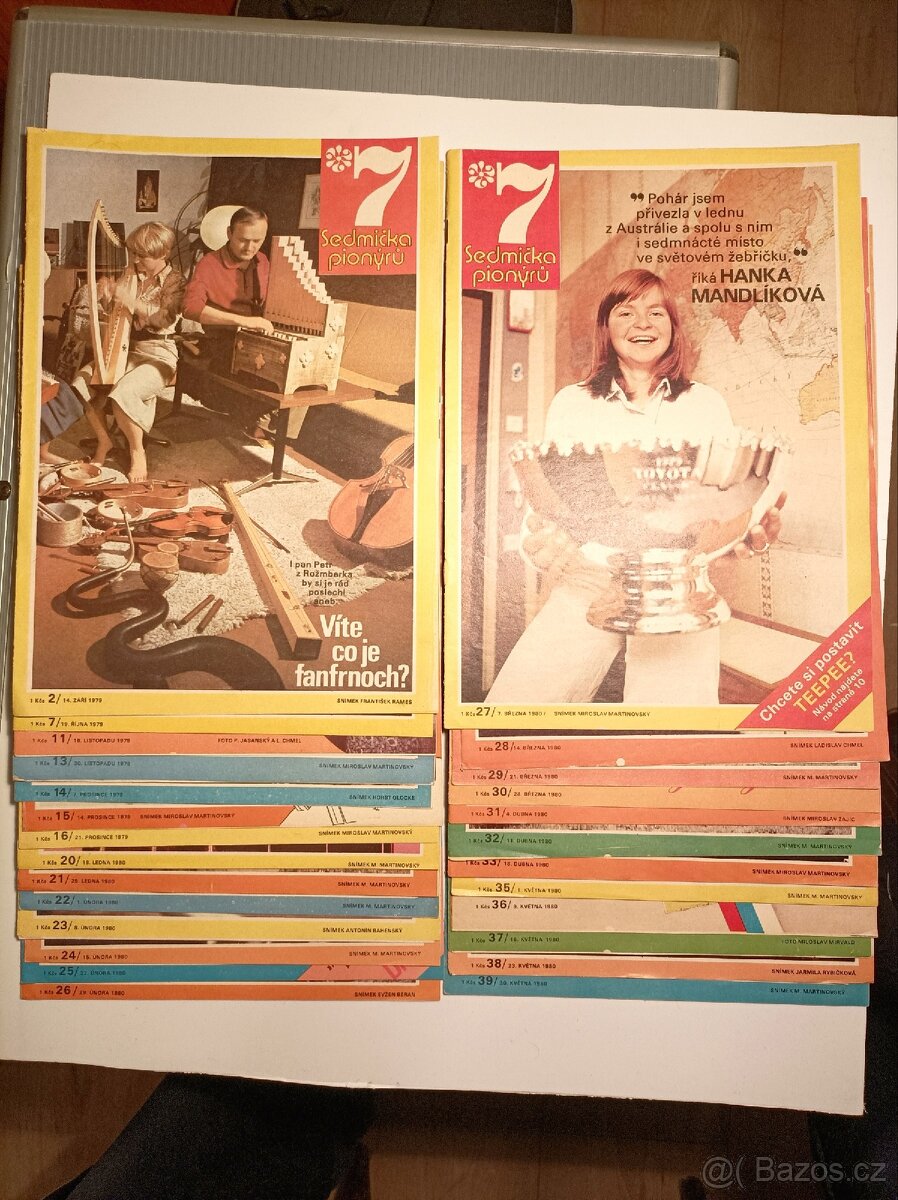 Sedmička pionýrů 1979-1980 (26 čísel)