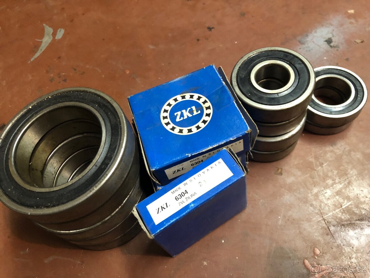 Ložiska Vari 6010 2RS, 6005, 6304