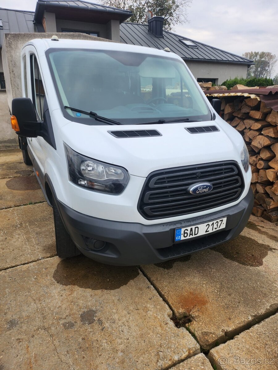 Ford transit valník double kabina