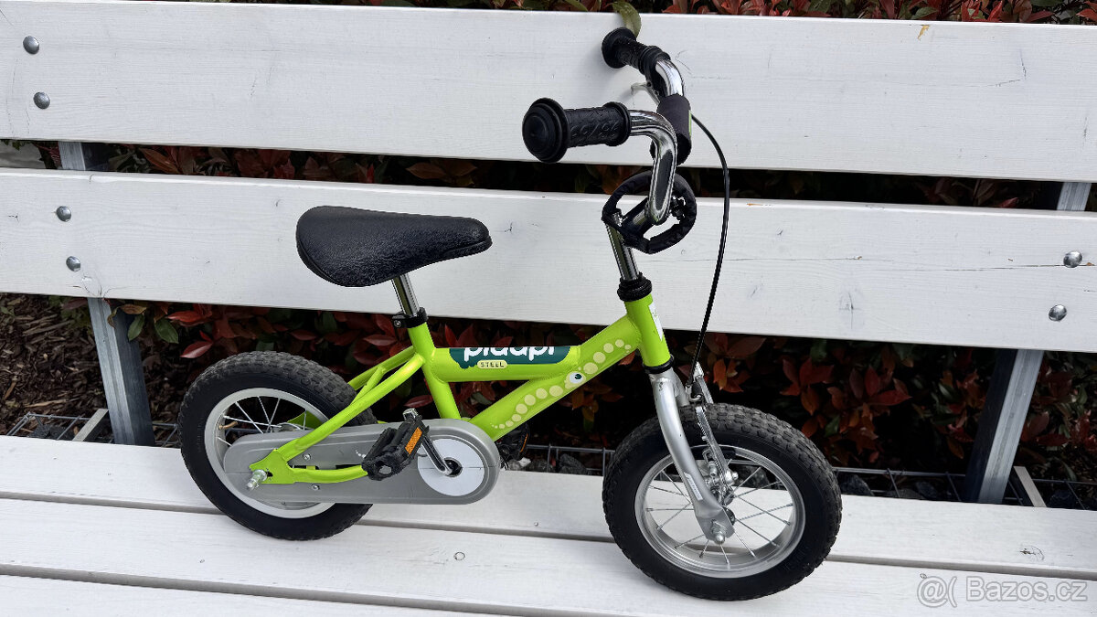 Dětské kolo Yedoo Pidapi steel 12 + přídavná kolečka