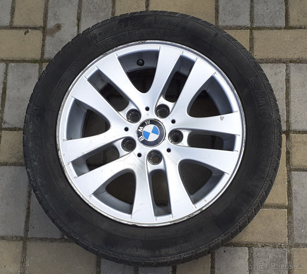 BMW - originální zimní hliníkové kola 16" styling 156