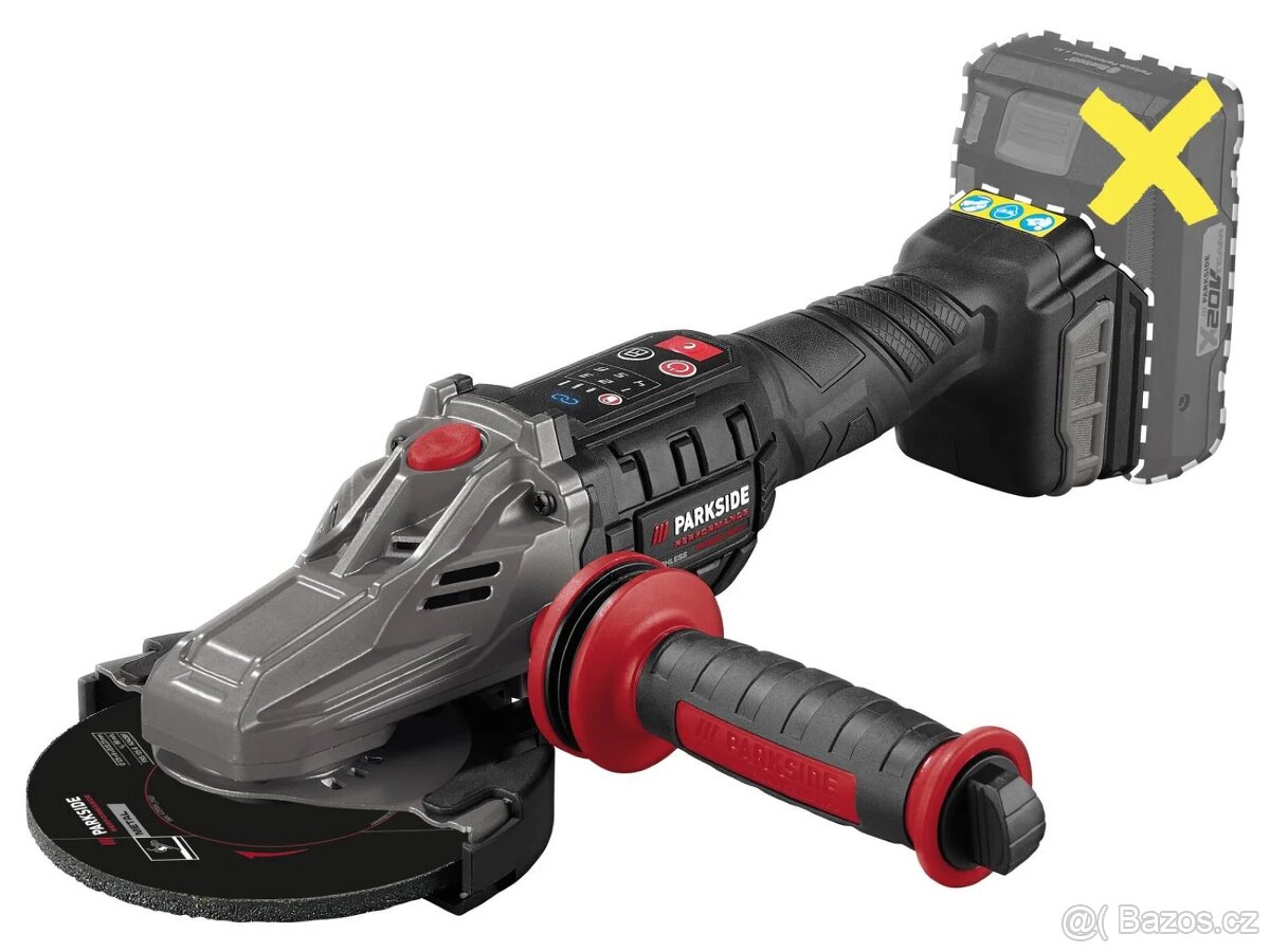Aku úhlová bruska Ø 125 mm PPWSFA 20-Li C4