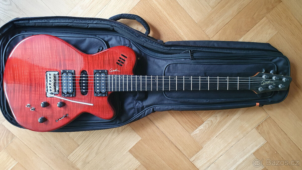 Godin xtSA + zapojení TripleShot/DiMarzio/Fender