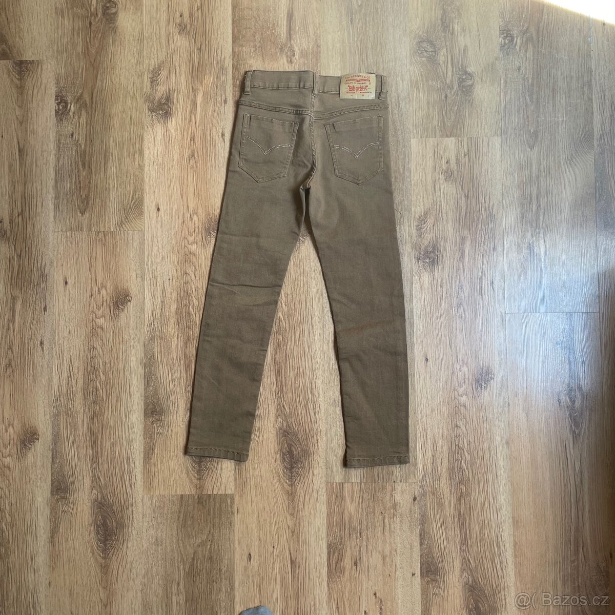 Hnědé dětské Levis džíny velikosti 34