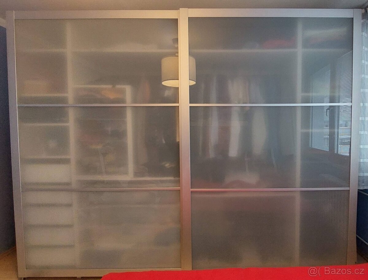 Šatní skříň IKEA PAX, šířka 3 m