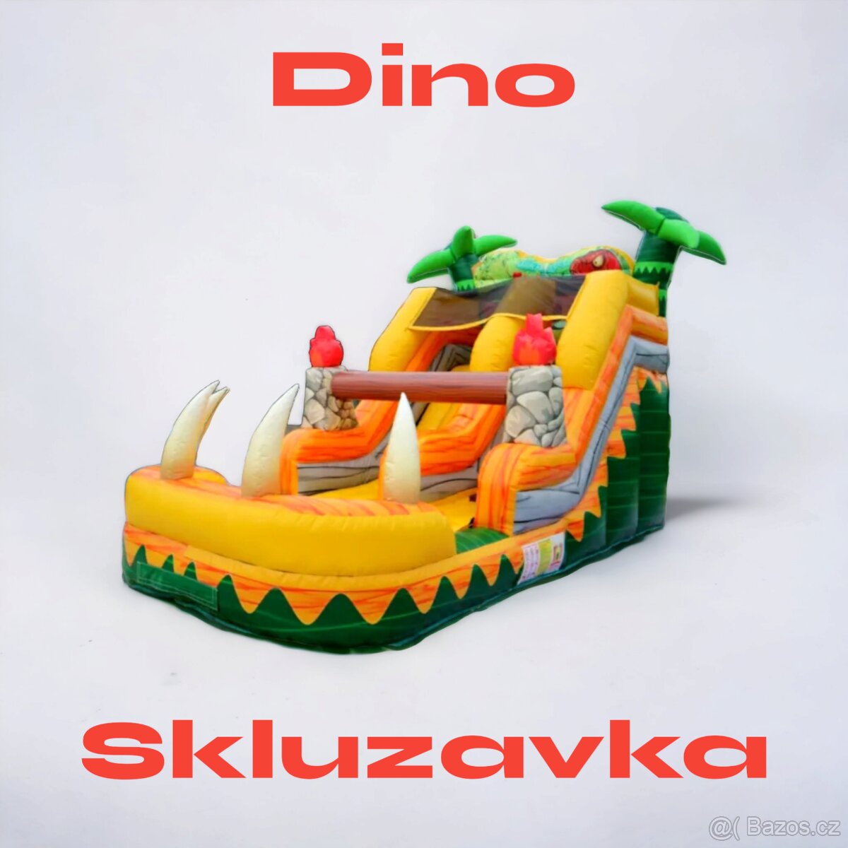 Skákací hrad - nafukovací skluzavka