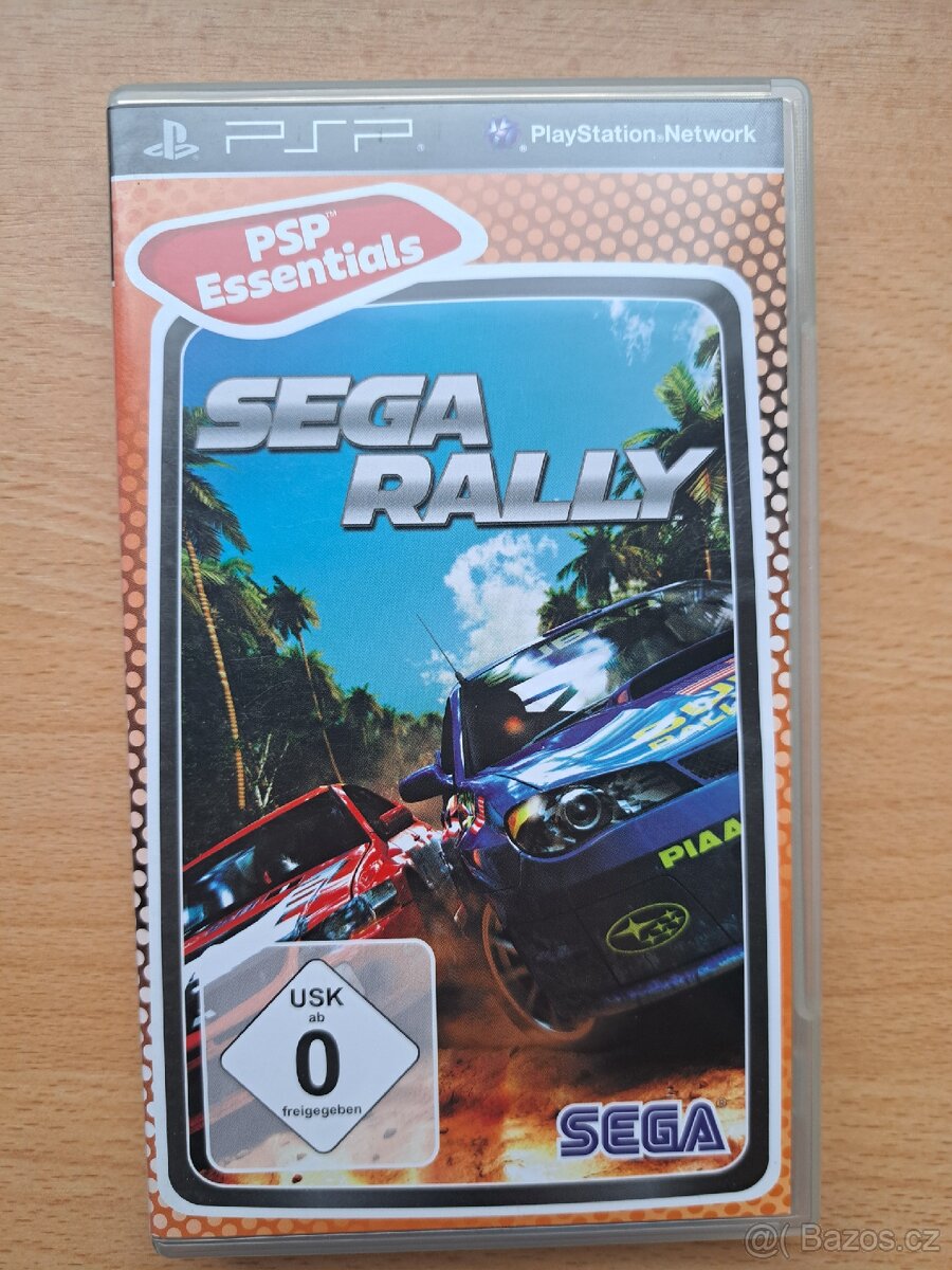 Sega Rally- Hra na PSP
