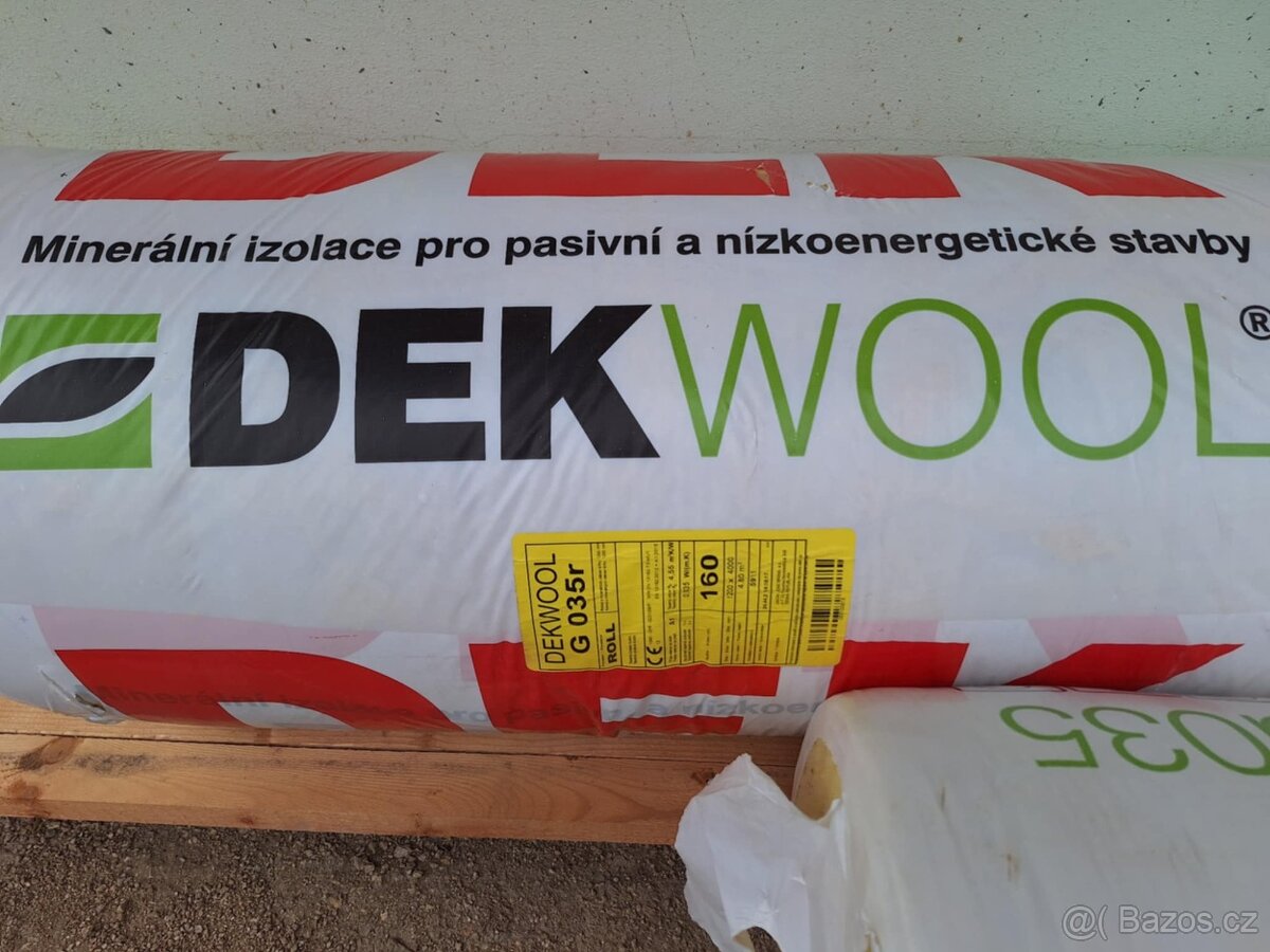 Tepelná izolace DEKWOOL G 035r