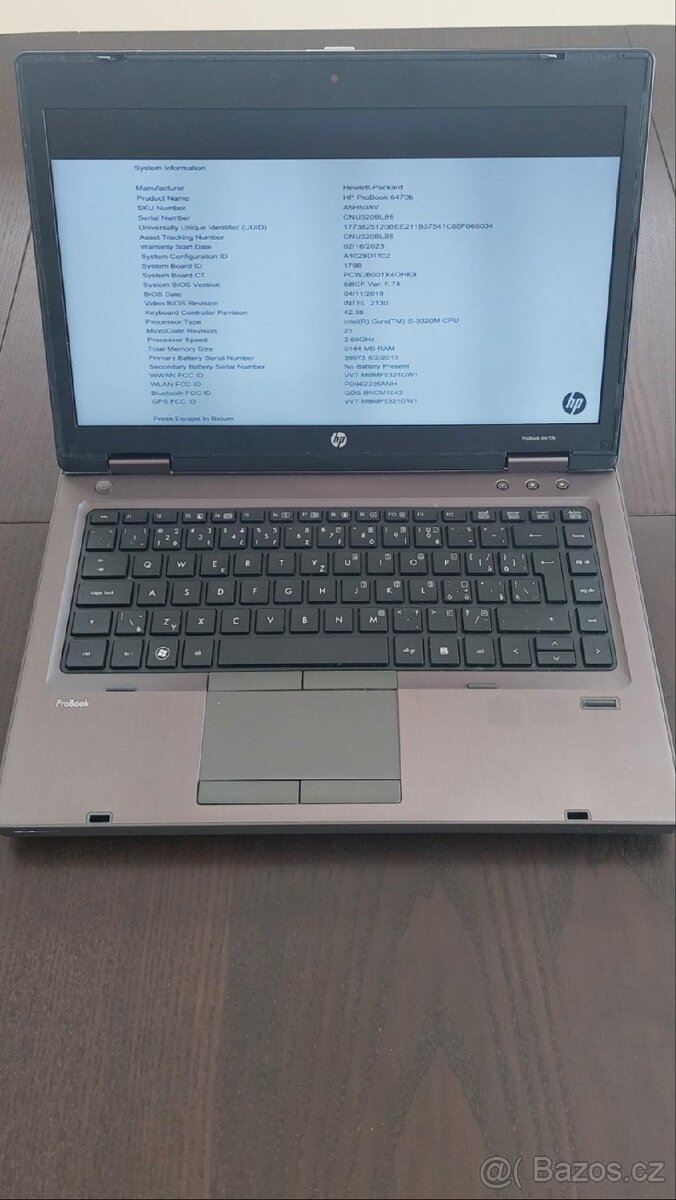 HP ProBook 6470b