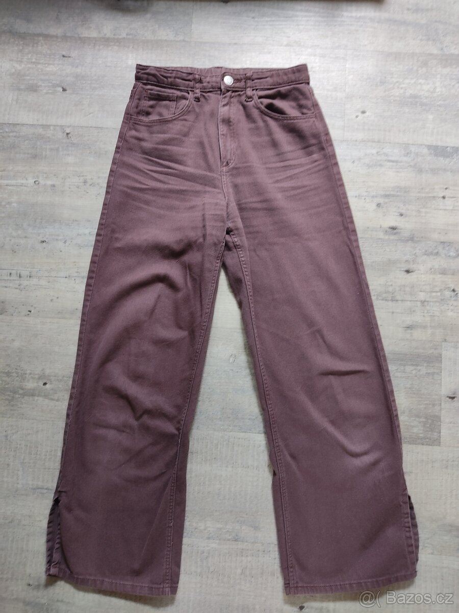 Hnědé džíny H&M