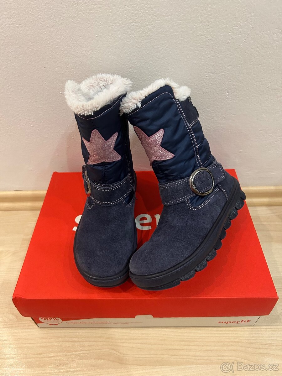 Boty - zimní boty/sněhule Superfit Gore-tex, velikost 31