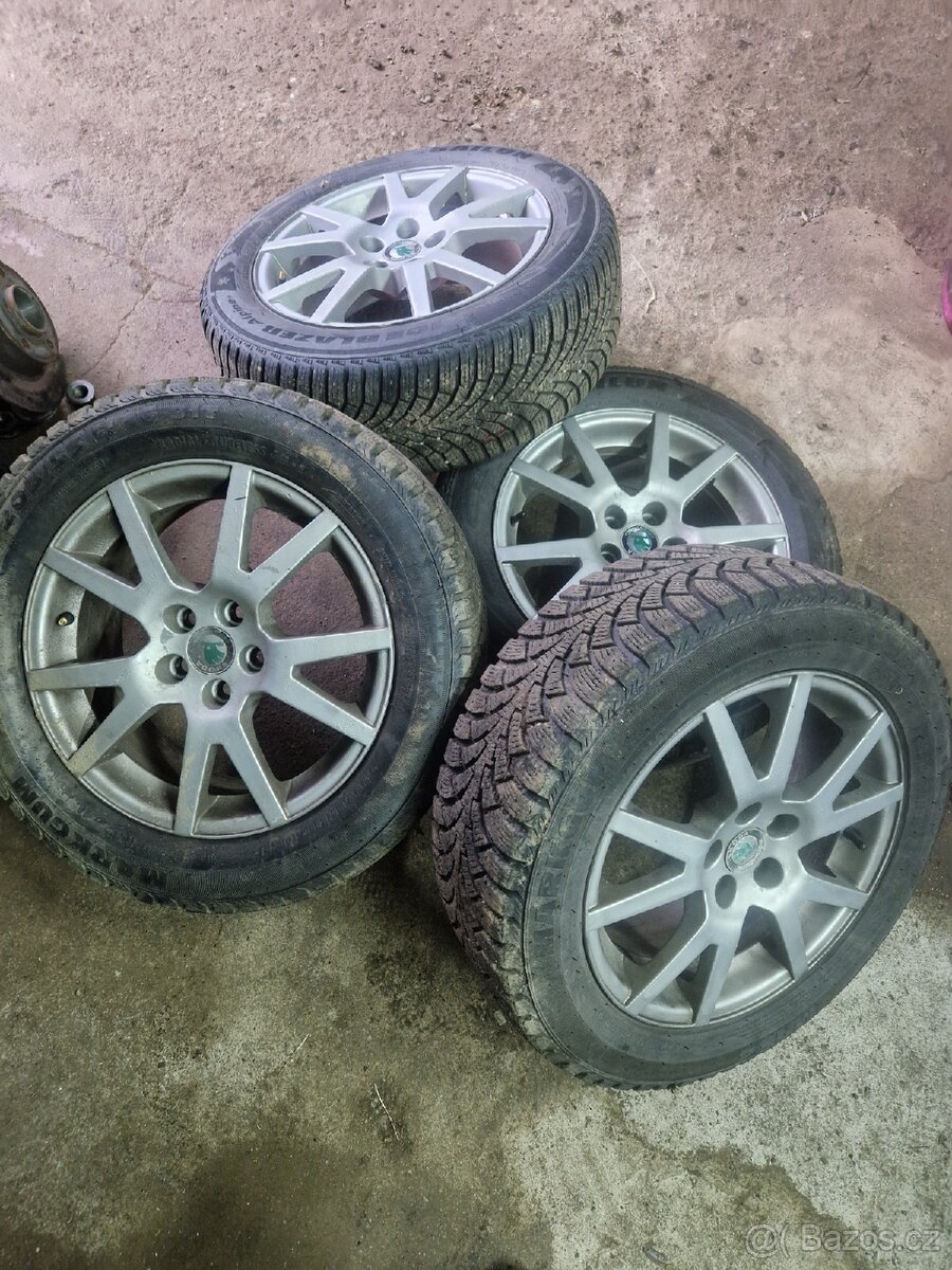 Škoda Octavia 1. Alu 5x100 16"