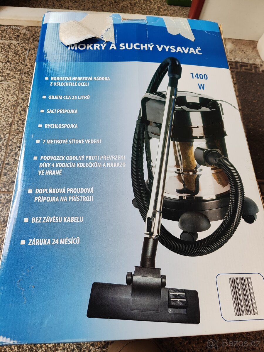 Vysavač na mokré i suché vysávání