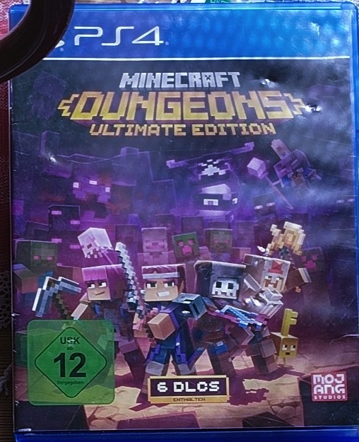 Minecraft dungeons, PS4