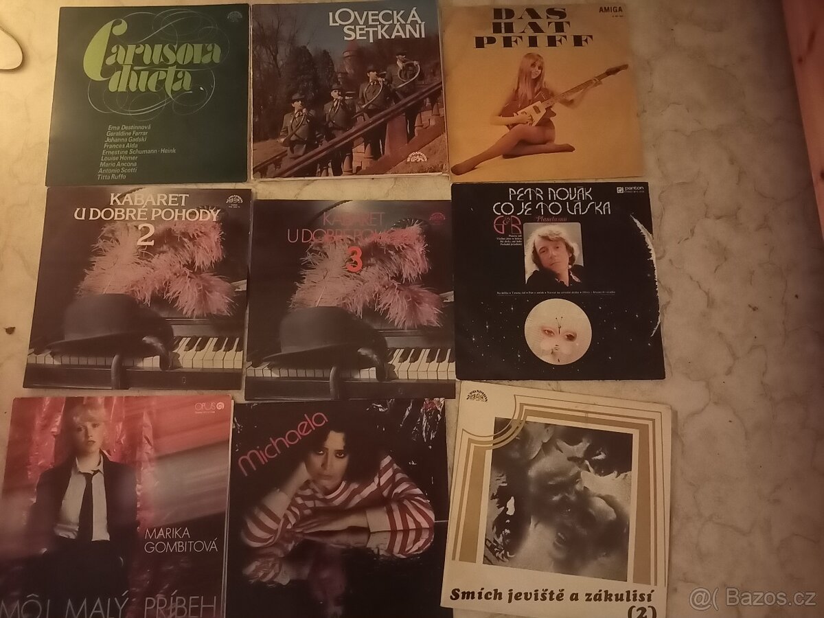 LP-Ruzné žánry a interpreti CZ,SK,G,PL