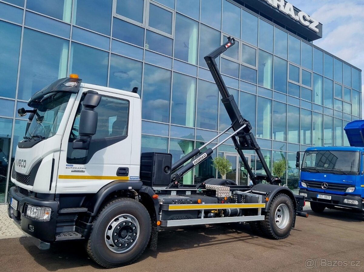 NOVÉ IVECO 180E28 EUROCARGO NOSIČ KONTEJNERU 10T