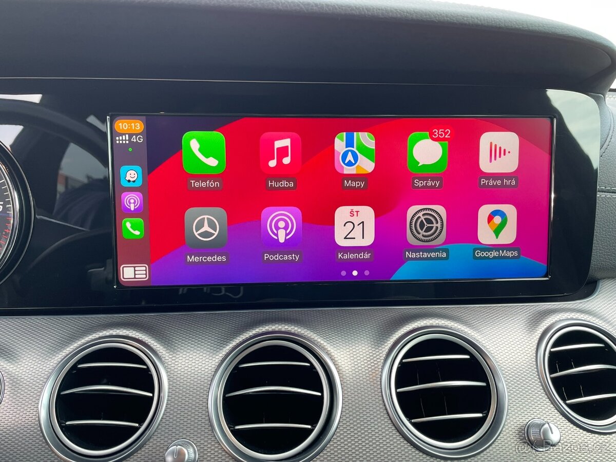 Apple CarPlay, Android Auto, Mercedes Benz