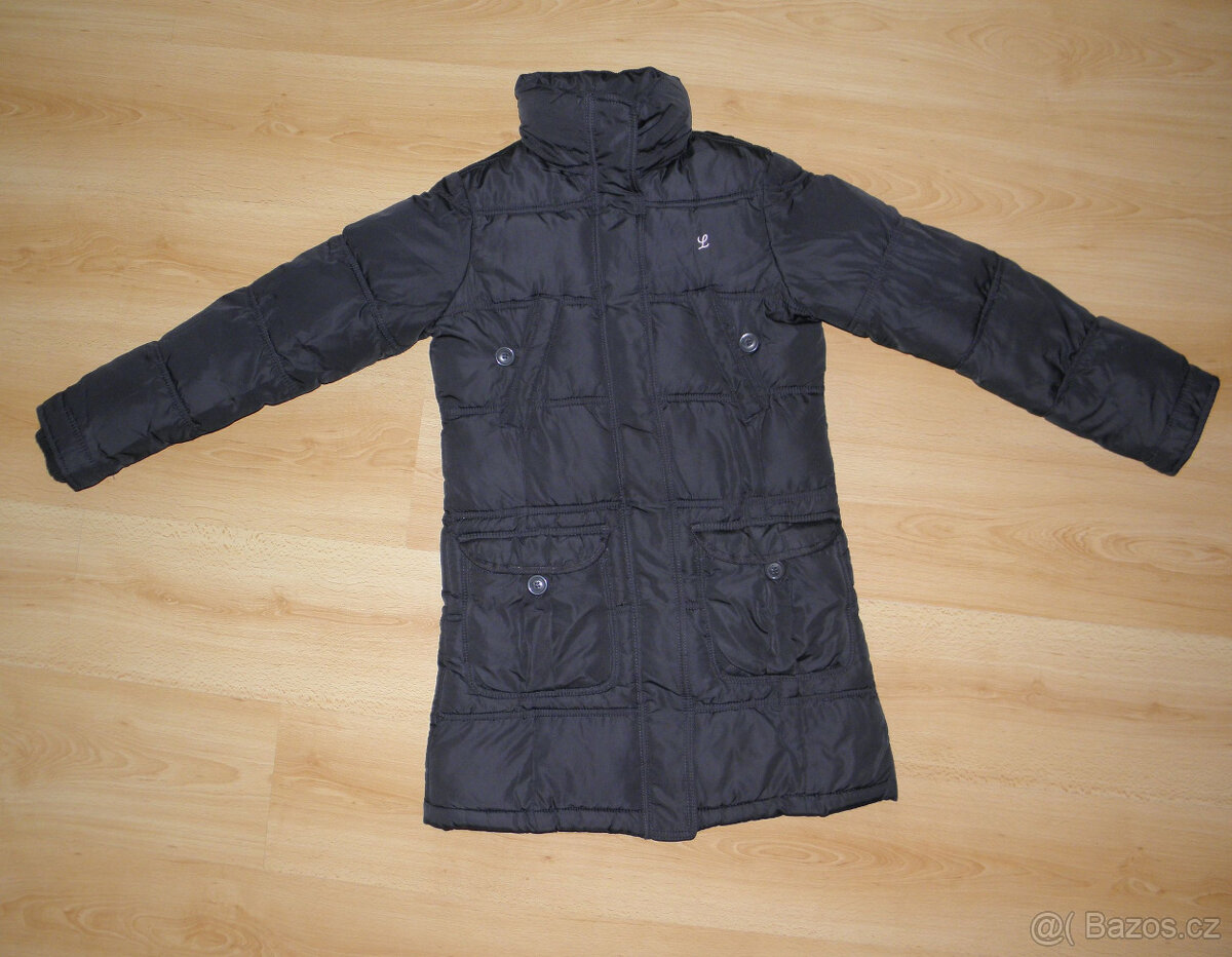 ZIMNÍ KABÁT / DLOUHÁ BUNDA -H&M v. 152