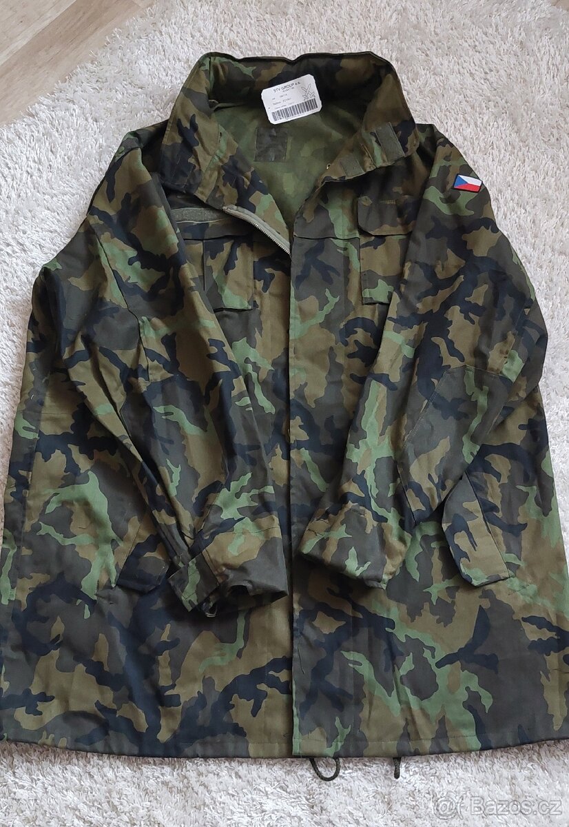 Maskáčový kabát vel. 194/116