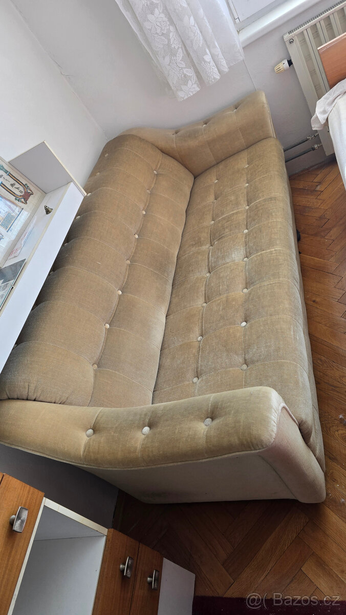sedací souprava, gauč a křeslo