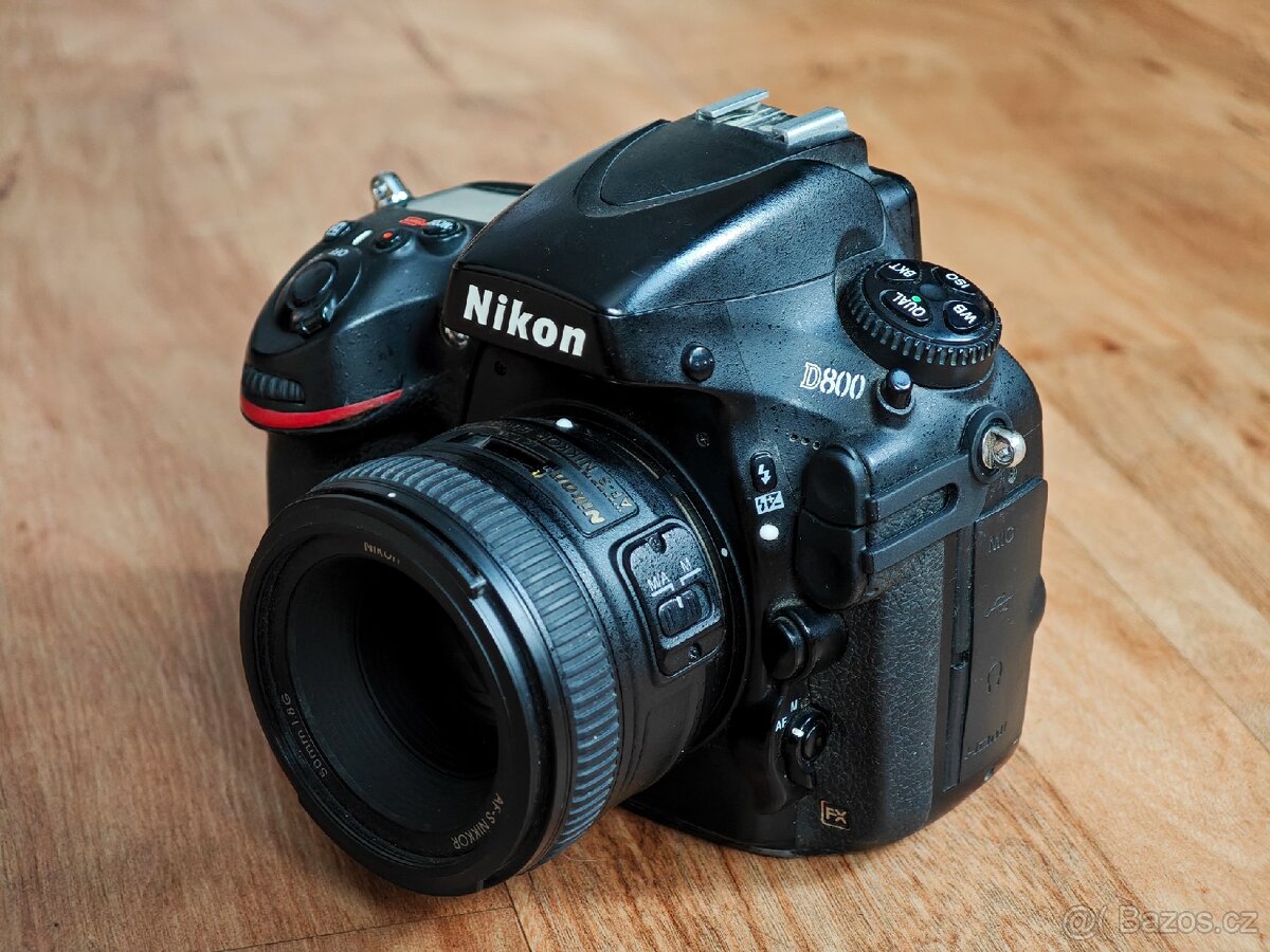 NIKON D800 + Nikkor AF-G 50 1.8 rezervované