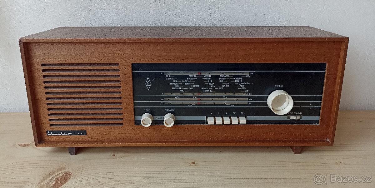 Staré retro rádio Electronica Select T68