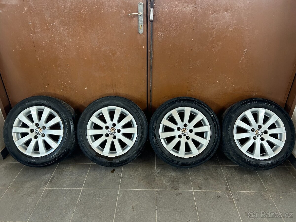 Prodám alu kola 5x112 r16