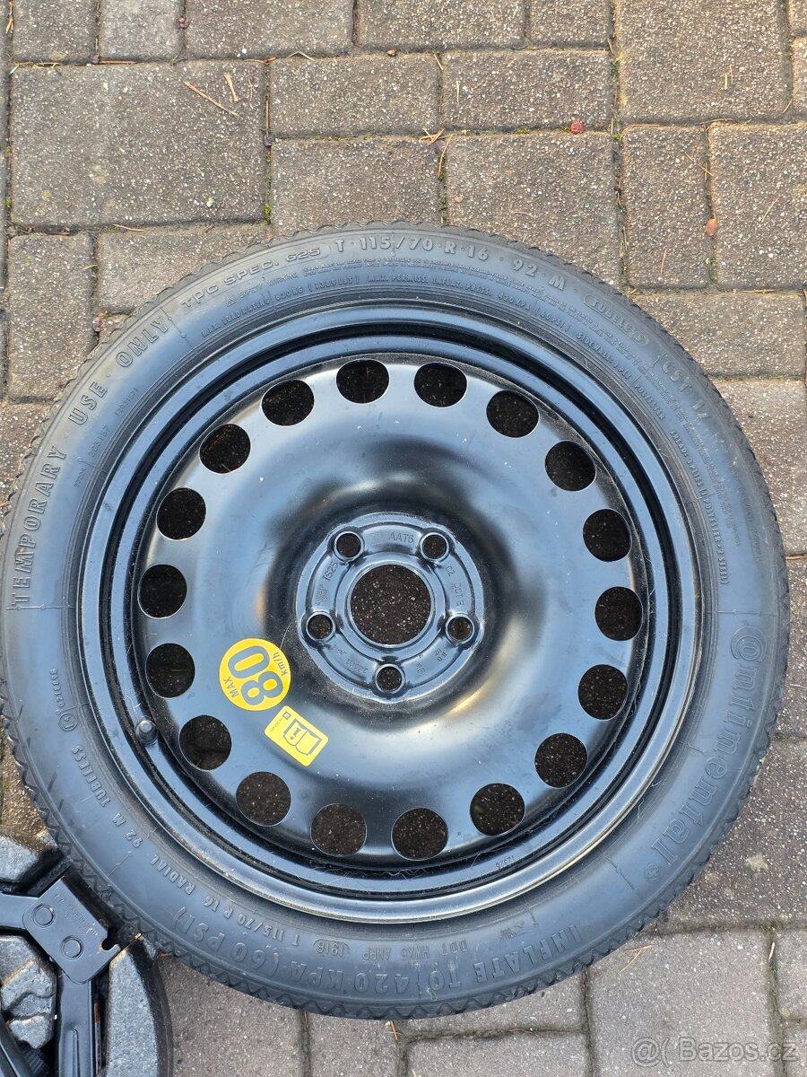 Rezerva Opel Astra K + nářadí