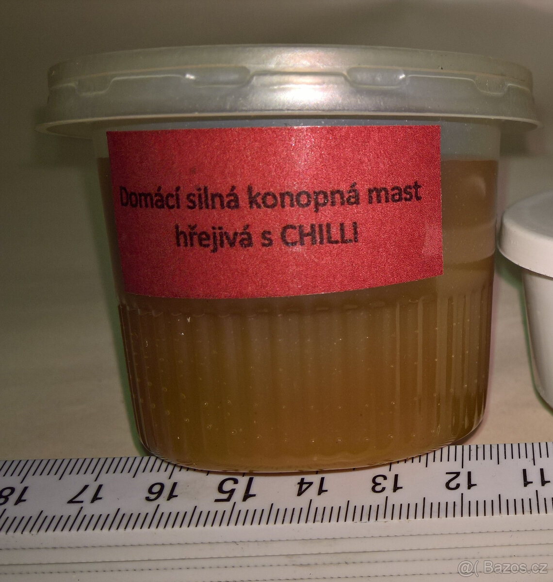 Chilli hřejivá domácí mast