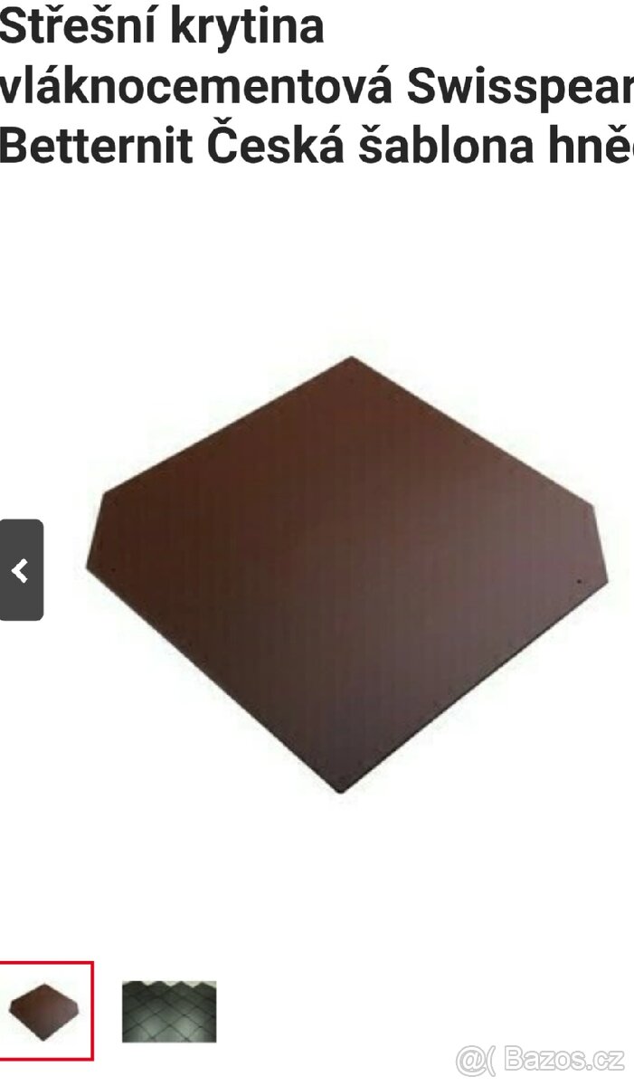 Koupím hnědý Cembrit Betternit