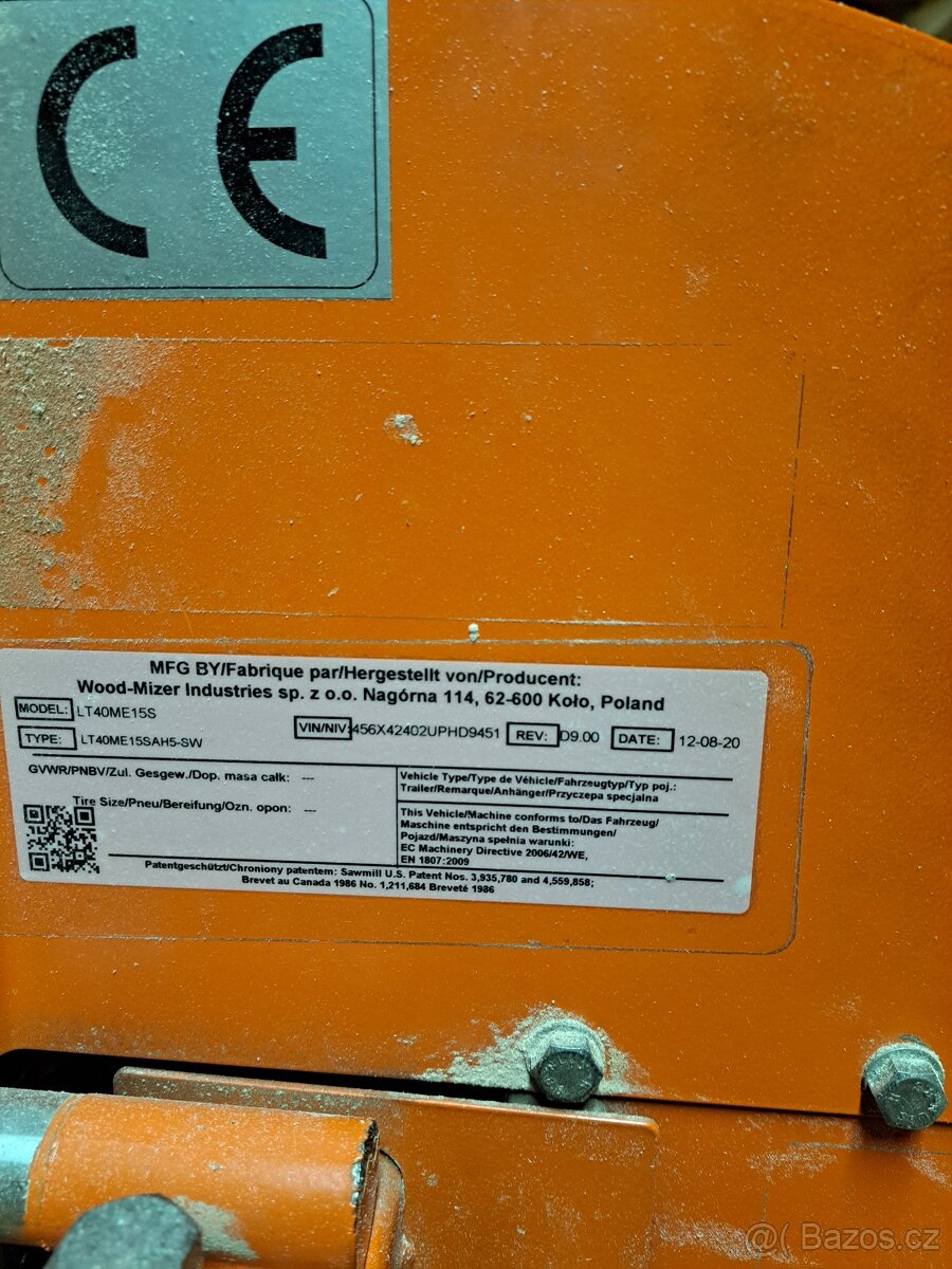 Kmenová pásová pila LT 40 Wodmizer