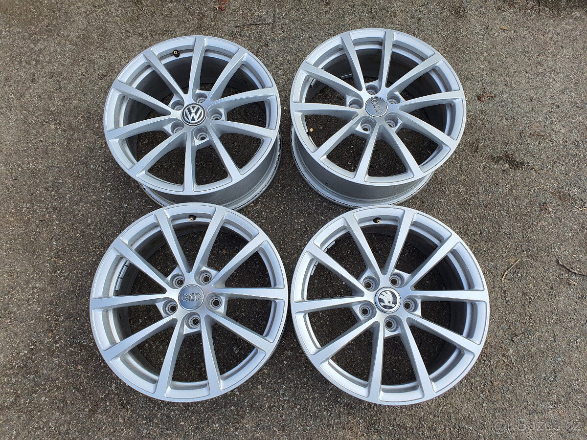 5x112 r17 et36 alu disky kola audi skoda volkswagen seat 17