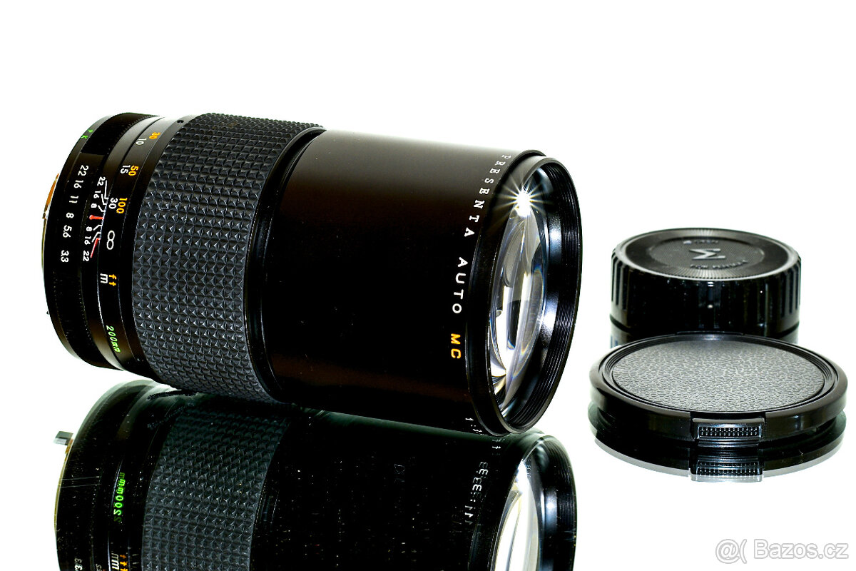 Presenta MC 3,3/200mm Pentax PK TOP STAV