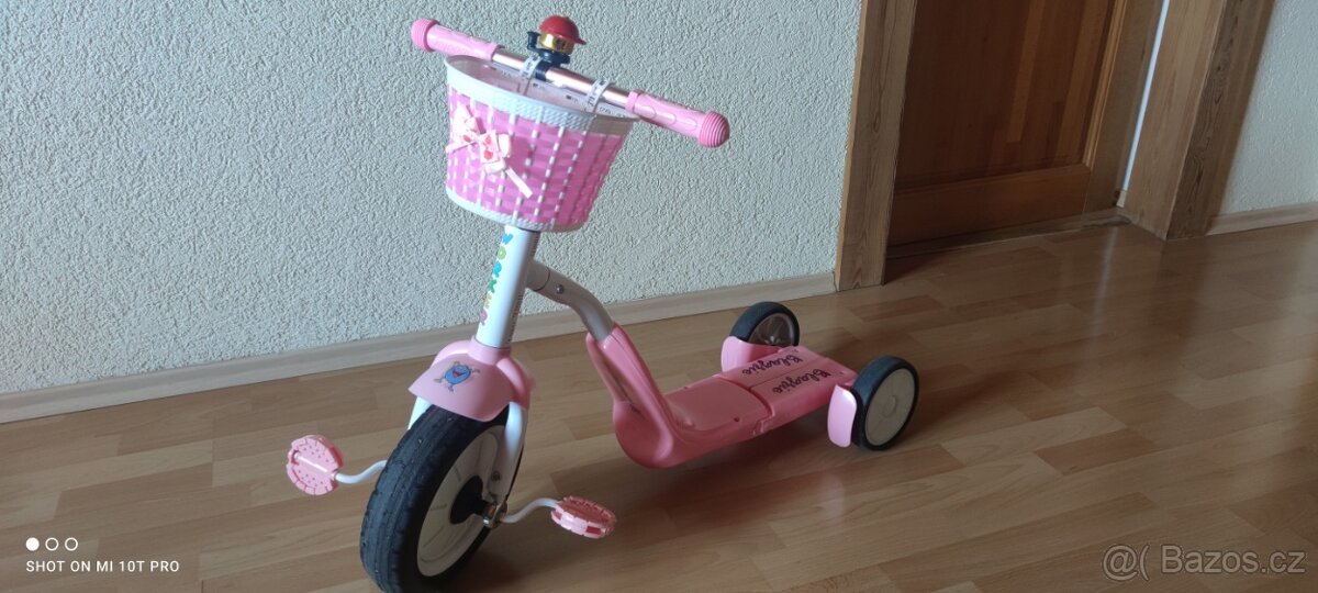 Prodám skládací trojkoloběžku (koloběžku, odrážedlo) Blagrie