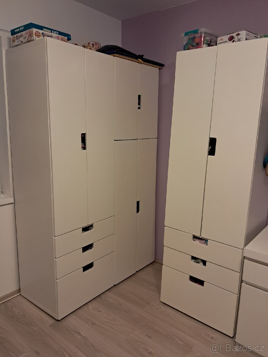 Dětské skříně ikea STUVA 3kusy